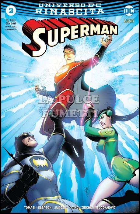 SUPERMAN #   117 - SUPERMAN 2 - VARIANT - RINASCITA